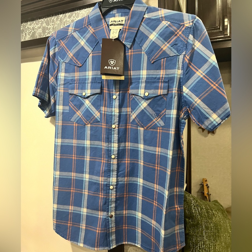 Ariat Retro Fit Pearl Snap Short Sleeve